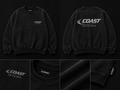 COAST Crewneck - Vintage Black